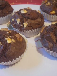 Una foto de Muffins de chocolate