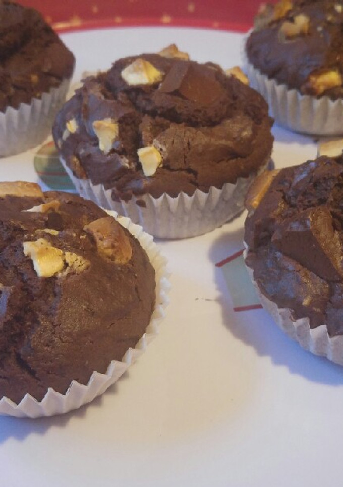Una foto de Muffins de chocolate