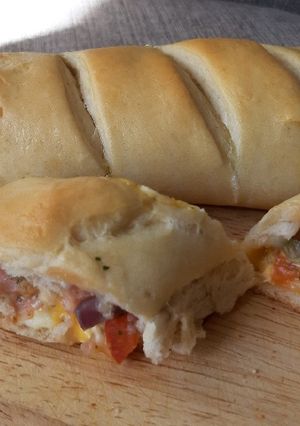 Una foto de Pan relleno (otra versión) 🥖