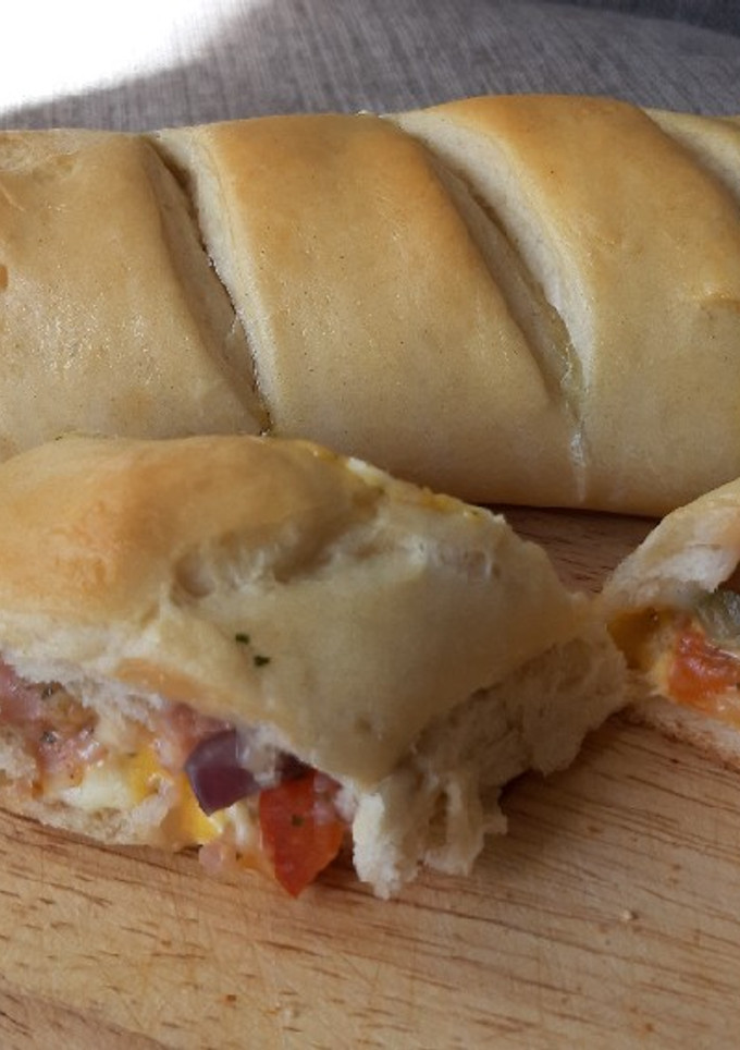 Una foto de Pan relleno (otra versión) 🥖
