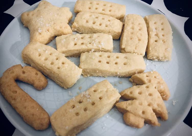 Quick and easy handmade shortbread ☕️