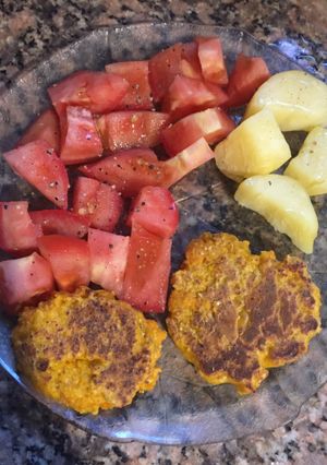 Una foto de Croquetas de zanahoria