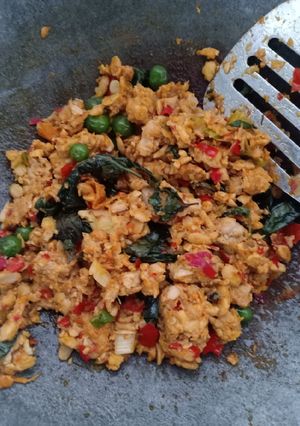 Foto resep Ulu kutek (tumis tempe lumai)