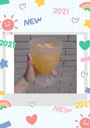 Una foto de 🍊🌞Copa Frutal🍐🍑 con gelatina🍹