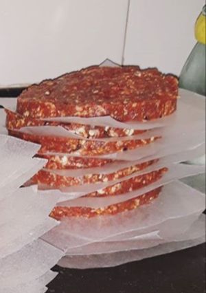 Una foto de Hamburguesas light