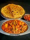Lasooni Methi Mogri Sabzi - Green Radish Pods Curry
