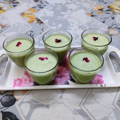 A picture of Paan shake🍺.