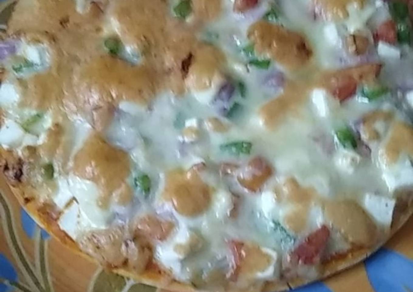 Mixed veg pizza