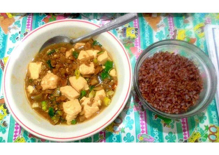 Cara Membuat Mapo Tahu Donburi yang Renyah
