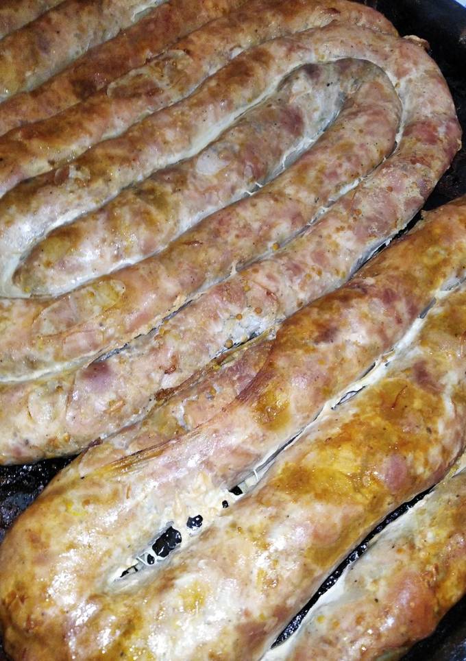 Домашня ковбаса зі свинини