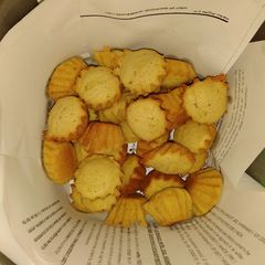 A picture of My local cupcakes.