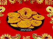 A picture of wheat chakli