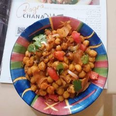 A picture of Chana chat.