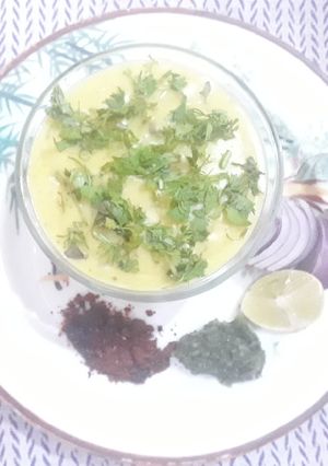 बेसनच पीटल (besanch pithla recipe in marathi) रेसिपी चे मुख्य फोटो 
