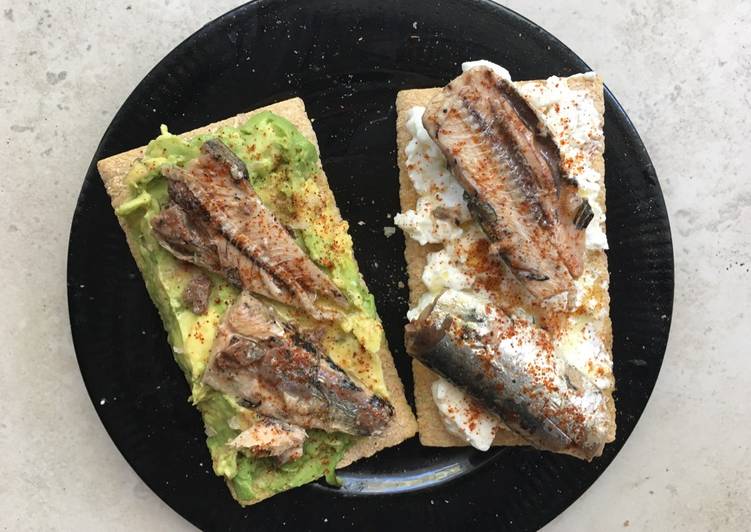 Simple Way to Make Any-night-of-the-week Sardines on Toast