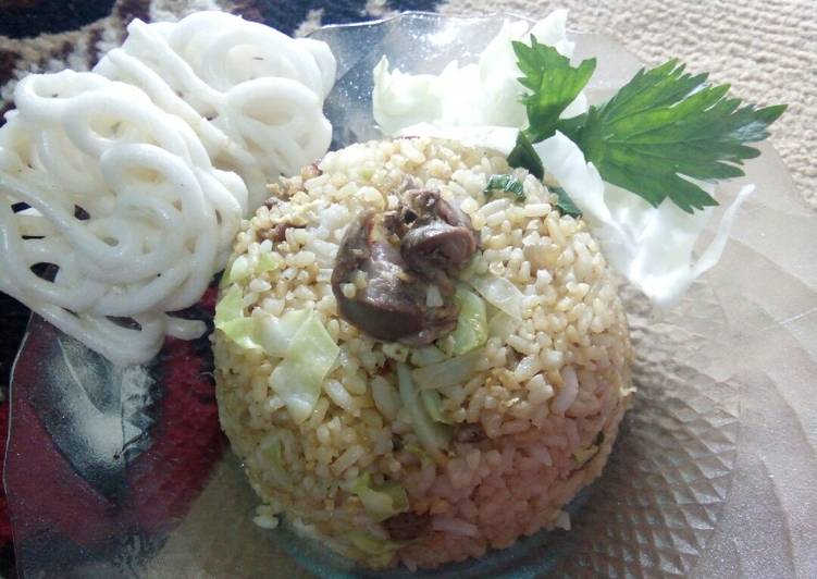 Nasi goreng ati yahut..