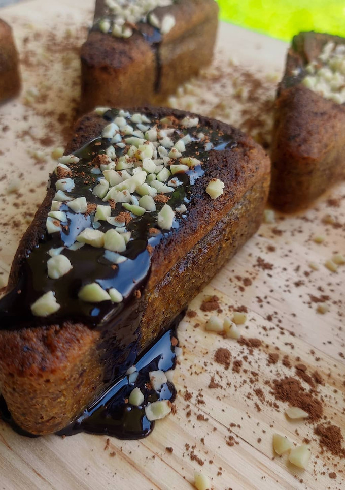 Foto de Queijada de Erva Doce em fatias