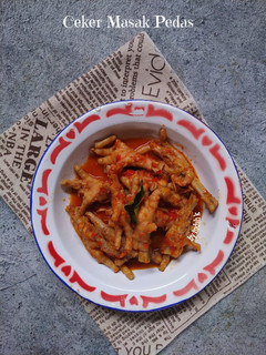 Foto resep Ceker Masak Pedas