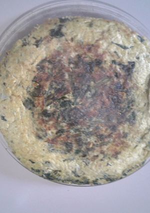 Una foto de Tortilla de espinacas