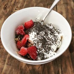 A picture of Bircher muesli.