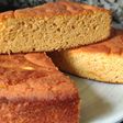 Bizcocho de naranja sin gluten, azúcar ni lactosa