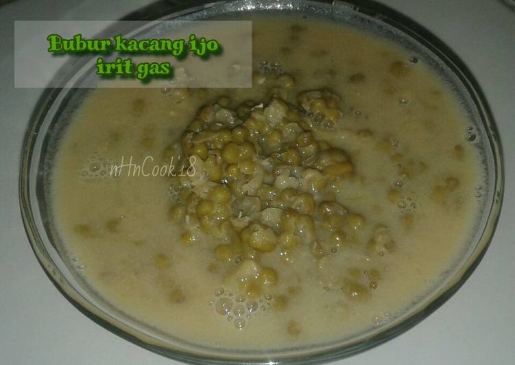 Bubur Kacang Ijo. IRIT GAS👌 No Panci Presto😄