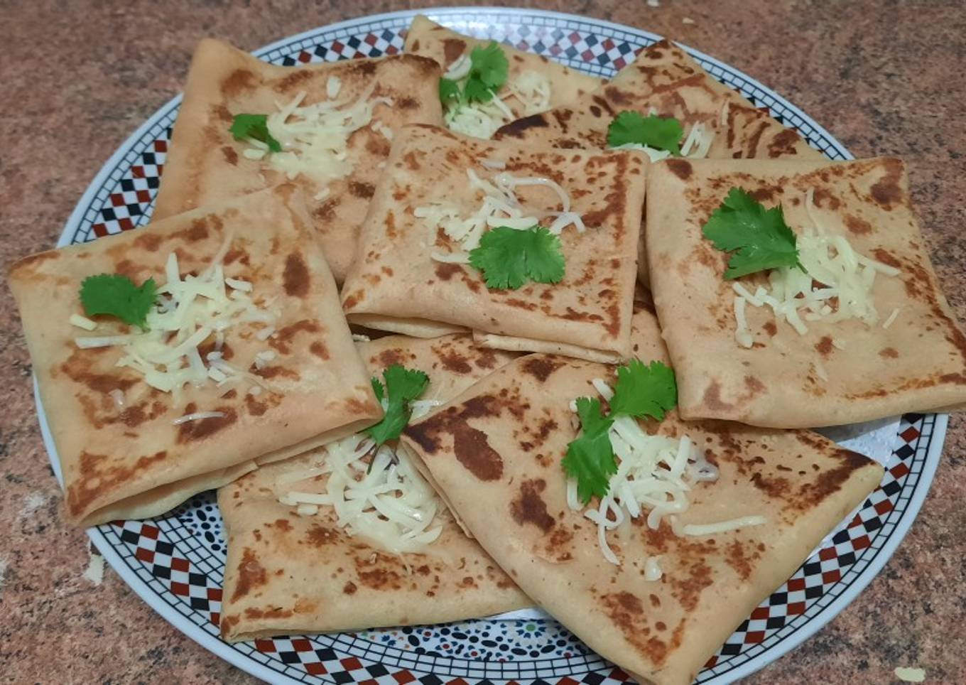 Crepes salados rellenos. Nadie creerá que son caseros!!!