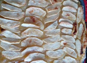 Una foto de Tarta de manzana fácil