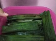 Gambar ikan giling kukus daun pisang