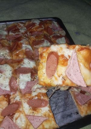 Foto resep Pizza Roti Ekonomis