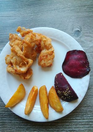 Tempurázott csirke recept fotója