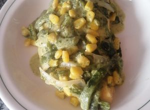 Una foto de Omelette Poblano