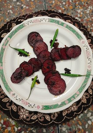 A picture of Beetroot Masala.