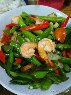 Foto resep Tumis udang buncis