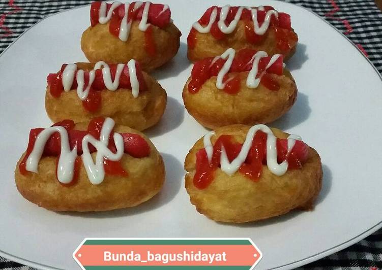 Resep Donat Goreng Hotdog Yang Enak