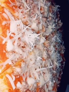 صورة لوصفة بيتزا 🍕