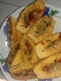 Foto resep Tahu susur mercon