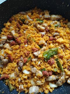 Una foto de Migas caseras