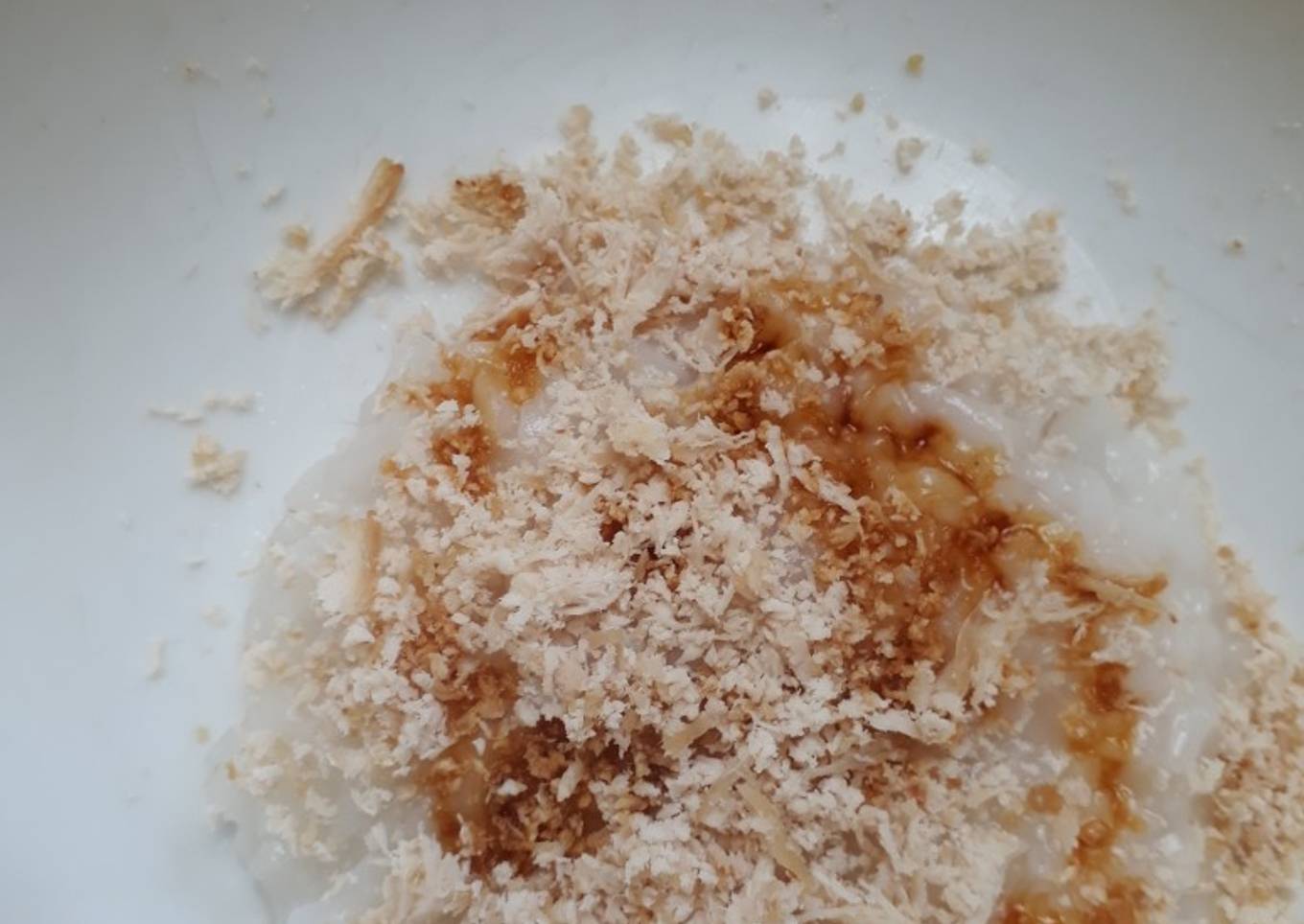MPASI 1+ (Bubur Ayam Goreng Kemiri Parut)