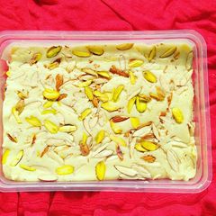 A picture of Milk powder burfi.