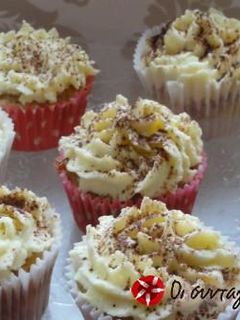 Φωτογραφία της συνταγής Cupcakes με γεύση τιραμισού