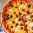 Pizza 3 quesos con arándanos