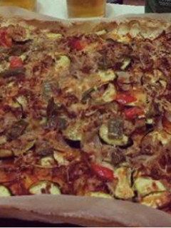 Una foto de Pizza sin gluten