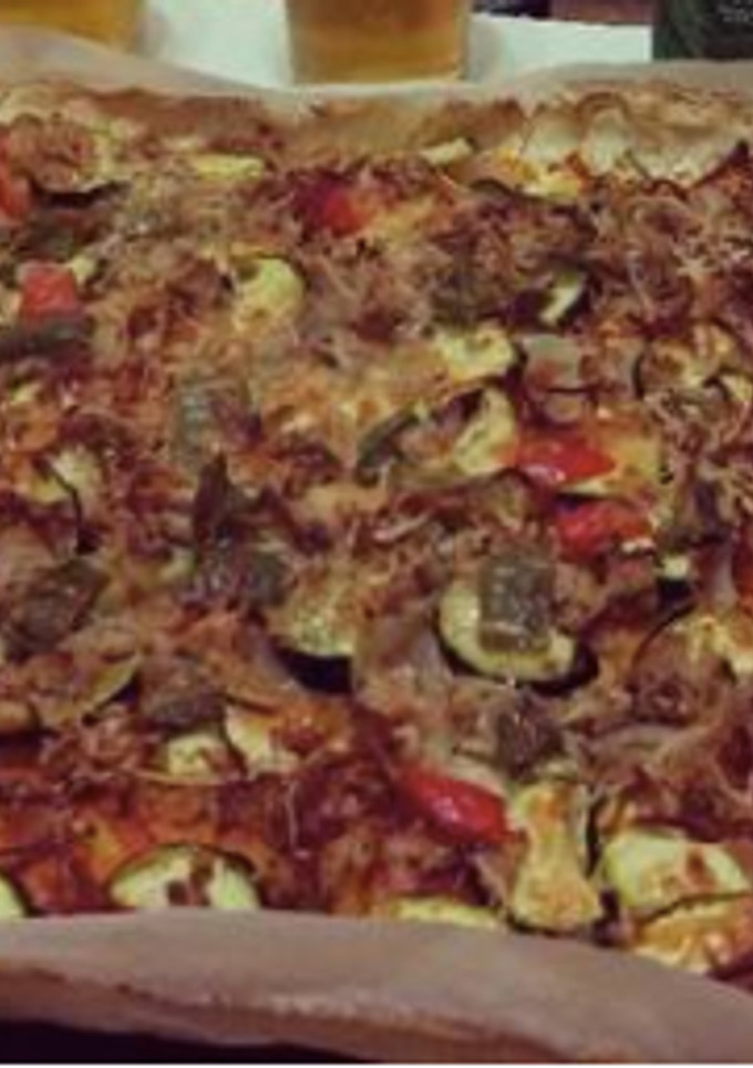 Una foto de Pizza sin gluten