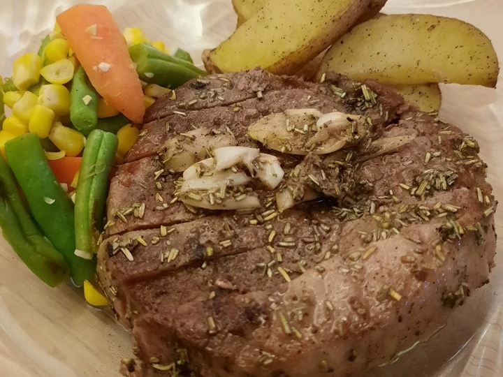Langkah Mudah untuk Membuat Resep Beef Steak Resep Chef Arnold yang Lezat Sekali Anti Ribet, Mantap Sekali
