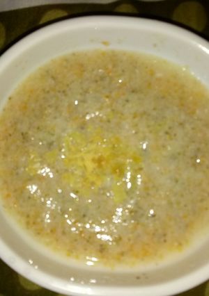Foto resep Bubur Ayam Wortel (MPASI 4 Bintang 6 Bulan)