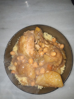 Una foto de Cuscús de pollo