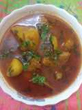 Aloo gosht