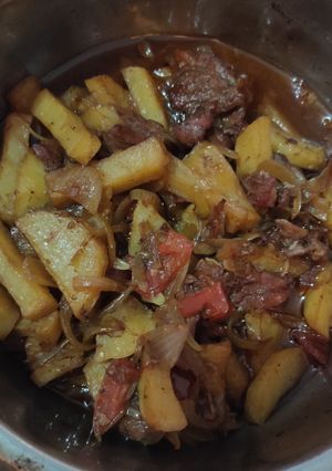 Foto resep Semur kentang daging Ramah Balita