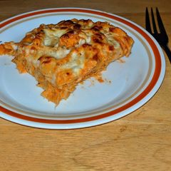 A picture of No Boil Baked Pasta.